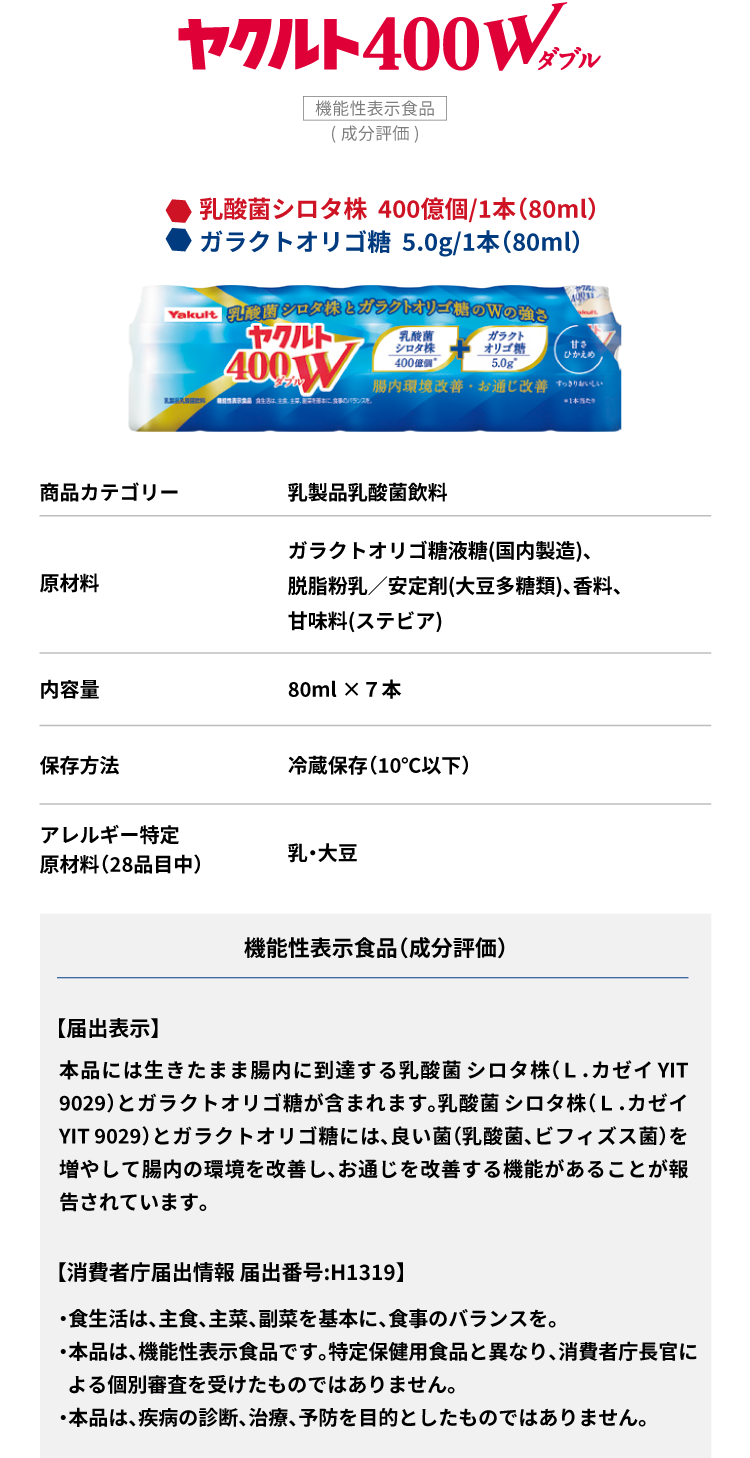 ヤクルト400W
